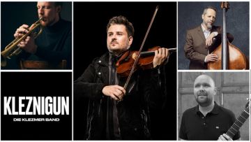 Tickets für Kleznigun: Die Klezmer Band am 27.06.2026 - Karten kaufen